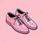 pink shoes image